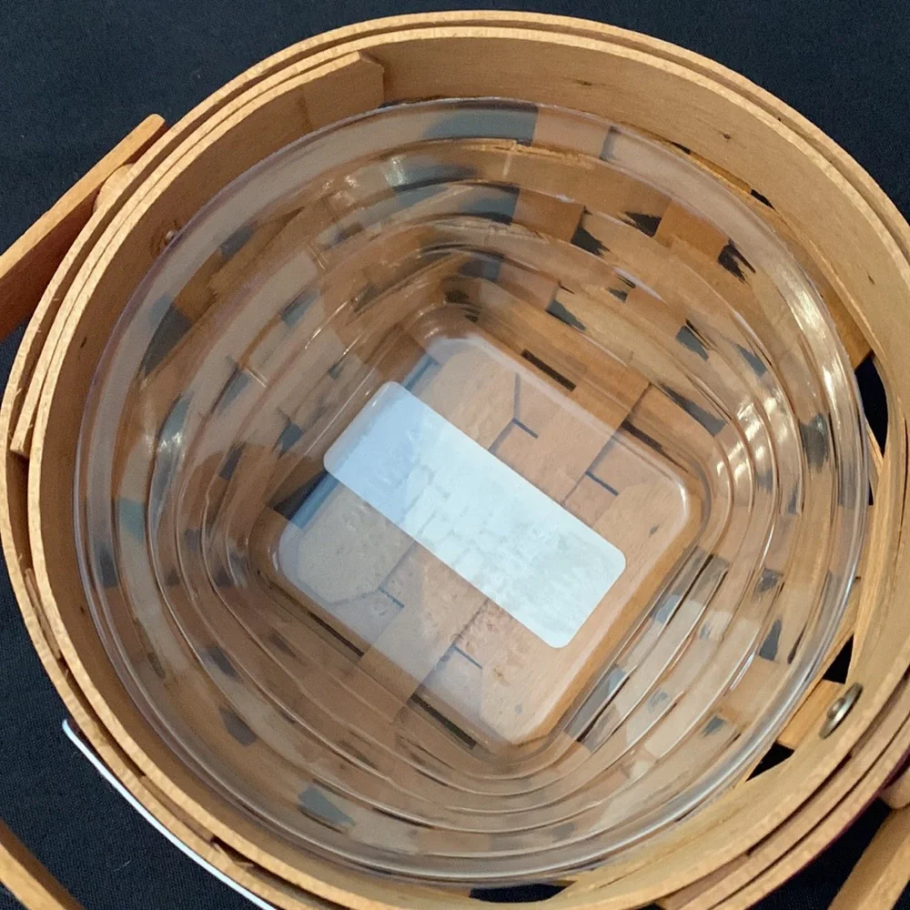 Longaberger 2005 Dresden Basket with Protector